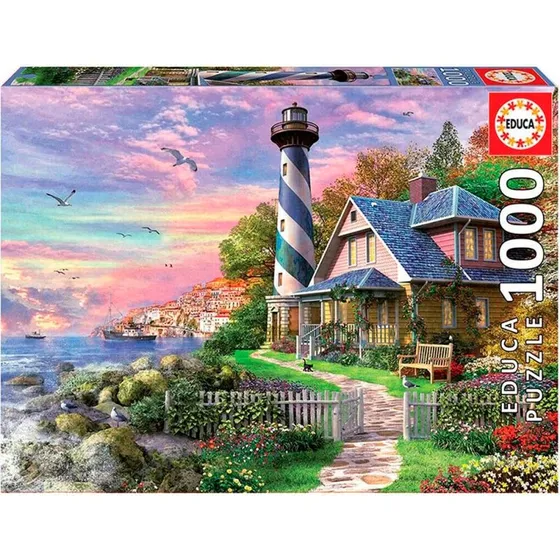 Educa Lighthouse at Rock Bay – 1000 brikker