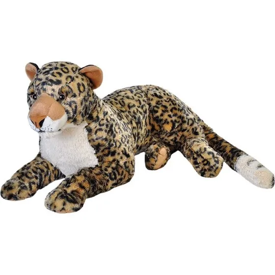 Wild Republic Cuddlekins Jumbo Afrikansk Leopard 76 cm