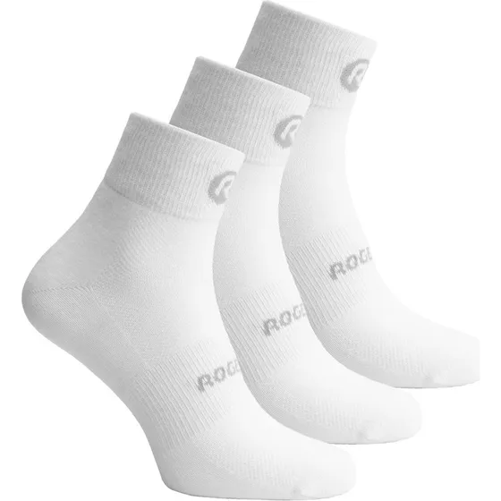 Rogelli Core Coolmax Cykelstrømper 3-pak Hvid
