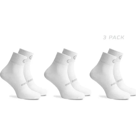 Rogelli Core Coolmax Strømper 3 Pak Hvid 2XL (44-47)