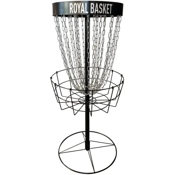 Viking Discs Royal Basket discgolf-kurv, Black Edition
