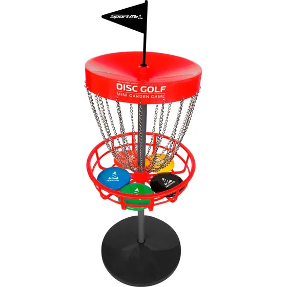 SportMe Discgolf-sæt med kurv 75 cm
