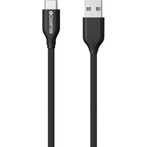 Champion USB-C til USB-A 1m, sort