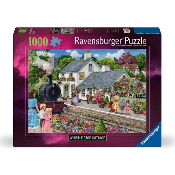 Ravensburger Whistle Stop Cottage 1000 brikker