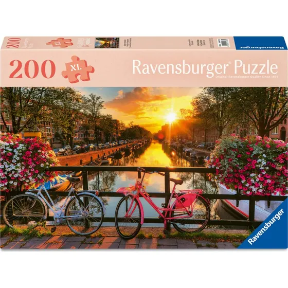 Ravensburger Sunset in Amsterdam 200p XL Brikker
