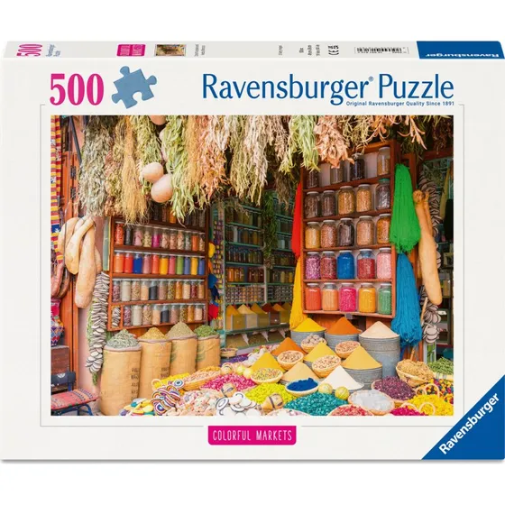 Ravensburger Colorful Spices - Morocco 500 brikker