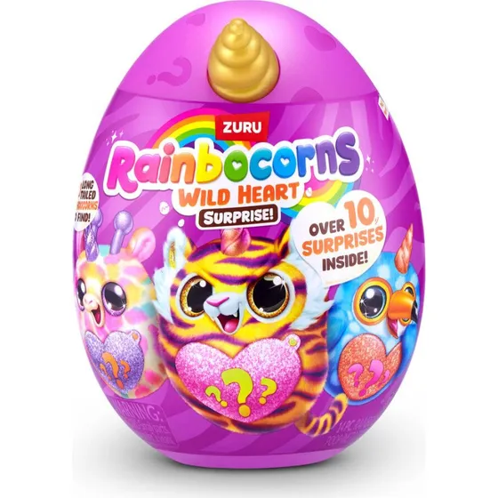 Rainbocorns Wild Heart Surprise Egg – 10+ overraskelser
