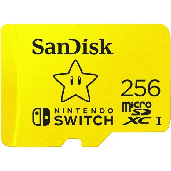 SanDisk MicroSDXC Nintendo Switch 256GB UHS-I