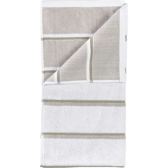 Zone Denmark Sauna Håndklæde 50x100 cm - 100% Bomuld - Hvid