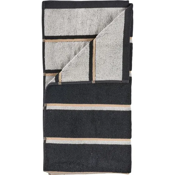 Zone Denmark Sauna Håndklæde 50x100 cm - Sort