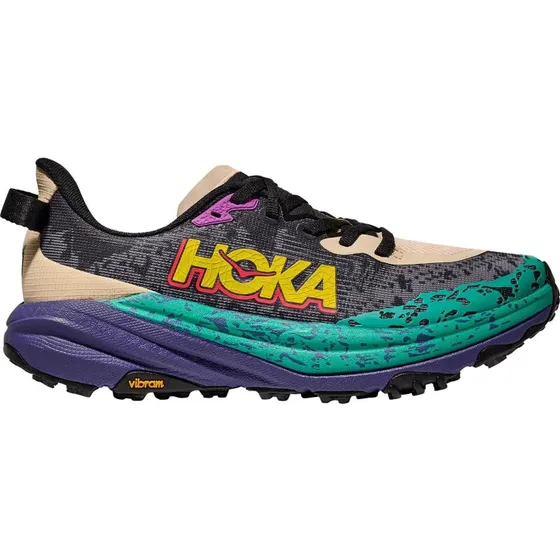 HOKA Speedgoat 6 trailsko, herre – Fern/Asphalt