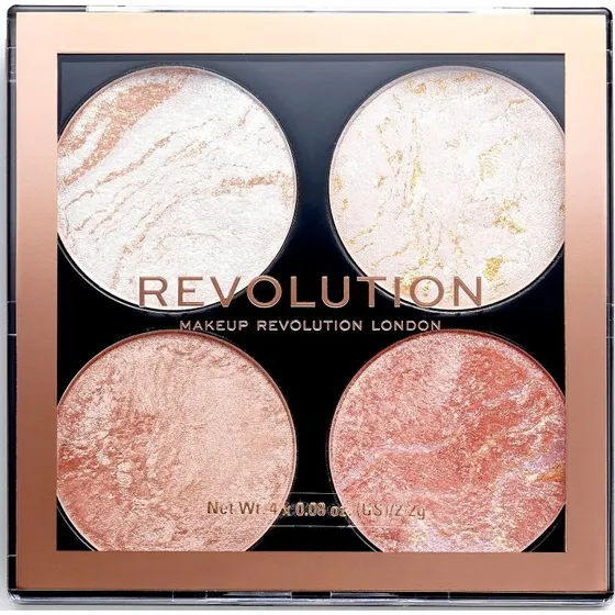 Makeup Revolution Cheek Kit Take A Breather, 4 x 2,2 g
