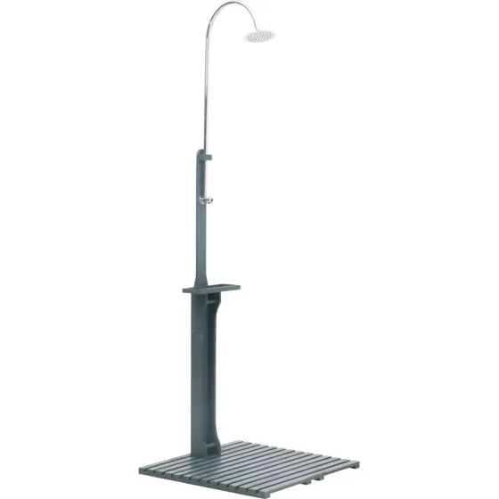 vidaXL Havebruser træ antracitgrå