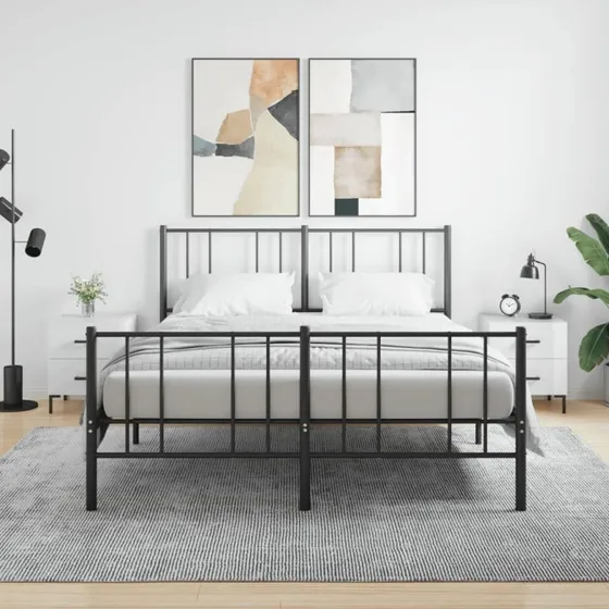 Møbelkraft Sengebord 40x35x47,5 cm Brun Konstrueret Træ