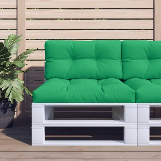 vidaXL pallehynde 70x40x12 cm grøn