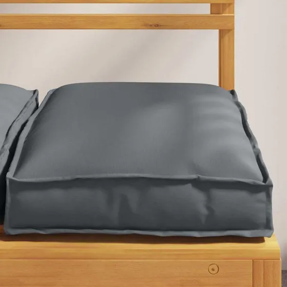 vidaXL Pude 40 x 40 x 8 cm Antracit Oxford stof