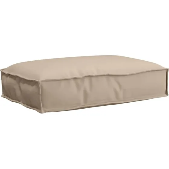 vidaXL Pude Gråbrun 60 x 40 x 8 cm Oxford Stof