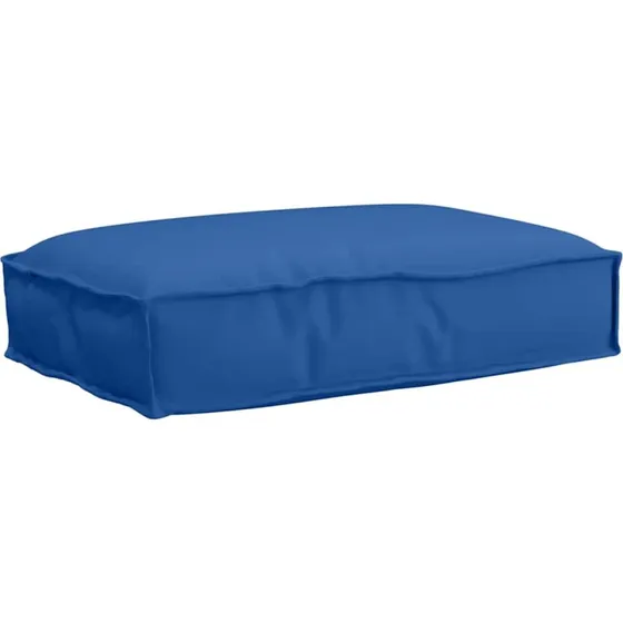 vidaXL Kongeblå Pude 60 x 40 x 8 cm Oxford Stof