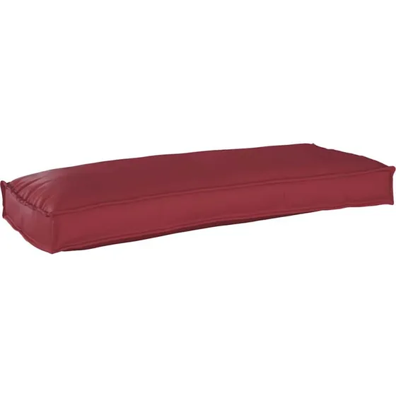 vidaXL Pude Vinrød 100 x 40 x 8 cm Oxfordstof