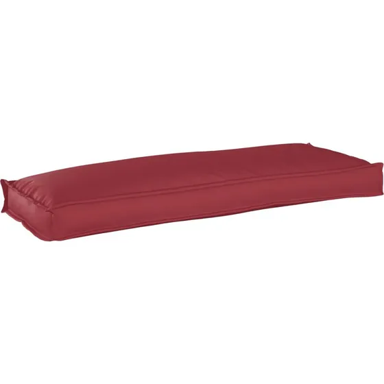 vidaXL Pude Vinrød 110 x 40 x 8 cm Oxford stof