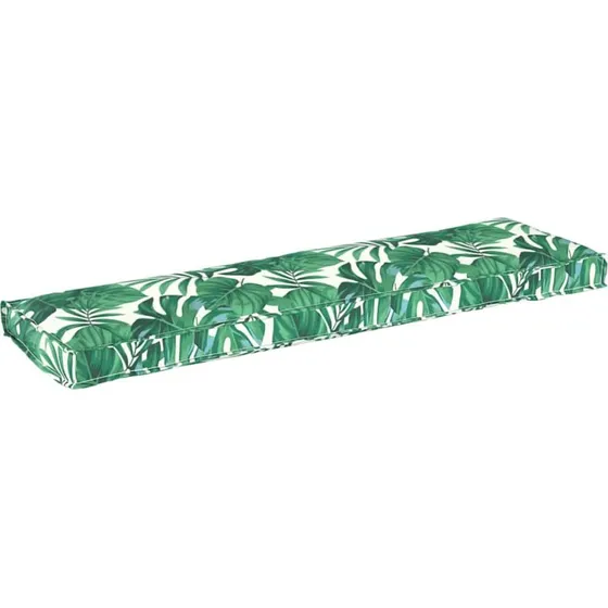 vidaXL Pude Blad Bladmønster 140 x 40 x 8 cm Oxfordstof
