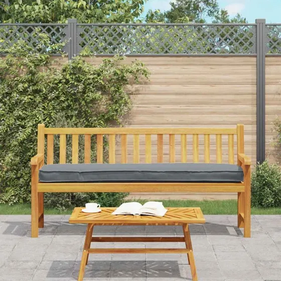 vidaXL Palle Pudesæt 2 stk Antracit 200 x 40 x 8 cm Oxford Stof