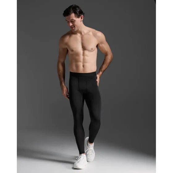 2XU Base Layer Compression Tights Herre - Black/Nero