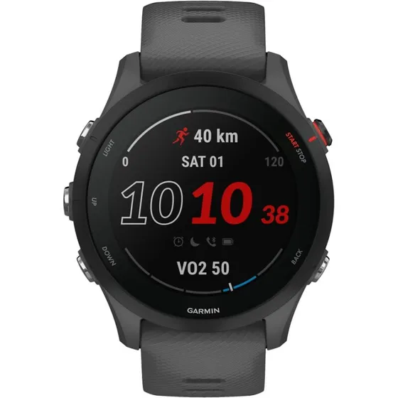 Garmin Forerunner 255 46 mm, grå – GPS & Wi‑Fi