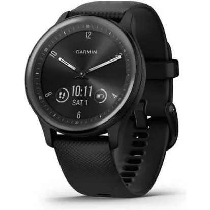 Garmin vívomove Sport 40 mm OLED touch GPS, sort