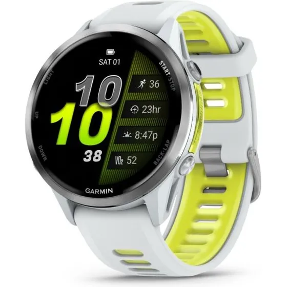 Garmin Forerunner 970 smartwatch hvid/gul