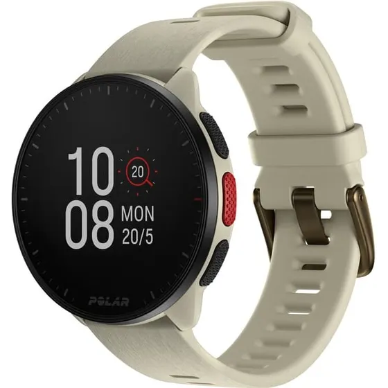 Polar Pacer Beige GPS-løbeur 45 mm (silikone)