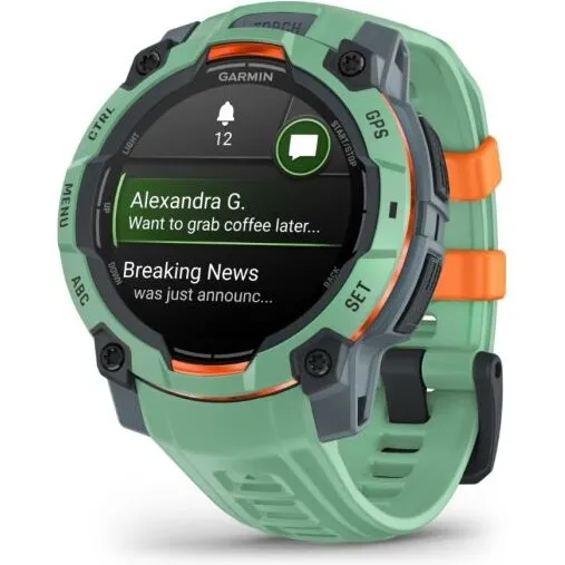 Garmin Instinct 3 AMOLED 45 mm – Sort