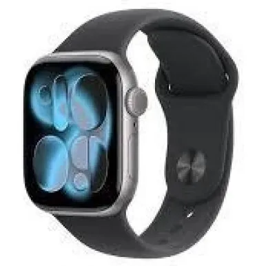 Apple Watch Series 11 GPS 42 mm Jet Black Aluminium – Black Sport Band
