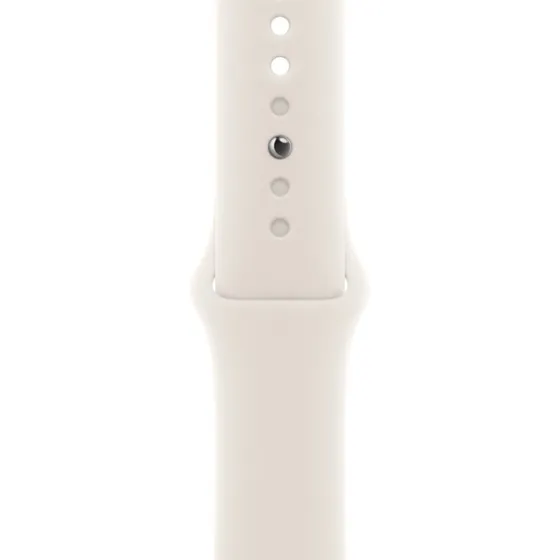 Apple silikonerem til Apple Watch Series 4-6 44mm – Hvid