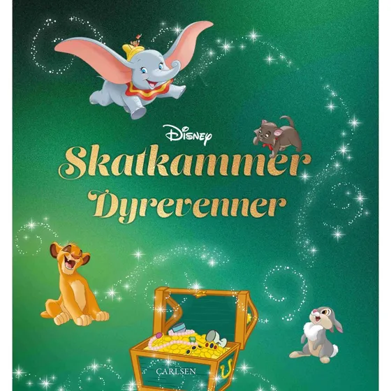 Disney Skatkammer - Dyrevenner - Børnebog - Hardcover