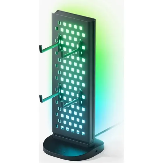 Nanoleaf Pegboard USB-C Opladningsstation 15W med RGB-Lys