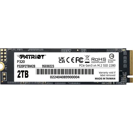Patriot SSD P320 2TB M.2 NVMe