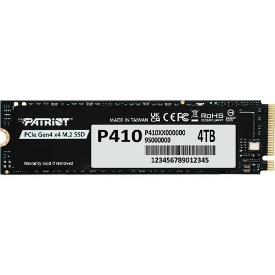 Patriot P410 4 TB M.2 NVMe SSD PCIe 4.0 x4