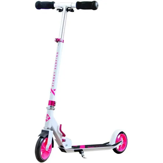 Streetsurfing 145 Transportløbehjul Electro Pink 77–90 cm