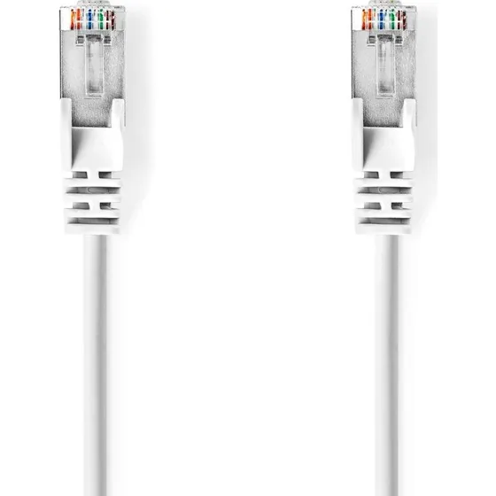Nedis CAT5e netværkskabel 0,5 m hvid