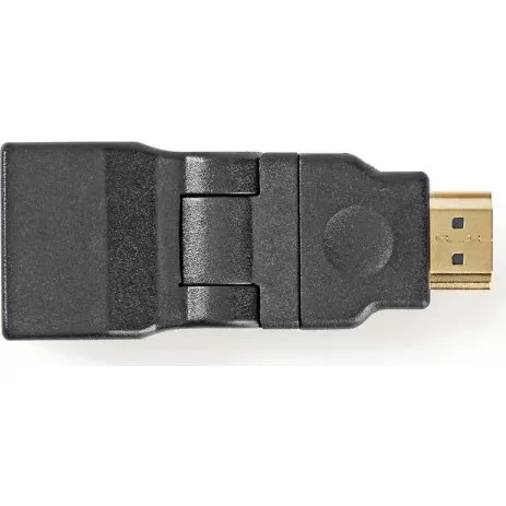 Nedis HDMI-adapter, swivel, sort, 19-pin
