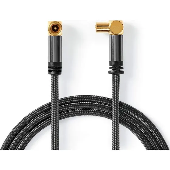 Nedis Coax Cable Guldplateret 5 m 75 Ohm