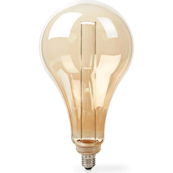Nedis LED glødepære E27 PS165 3,5 W 1800 K guld-rød retro