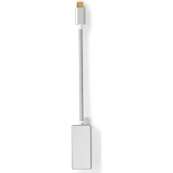 Nedis CCTB64550AL02 USB-C til Mini DisplayPort Adapter, 4K@60Hz, Guldplateret, 20 cm