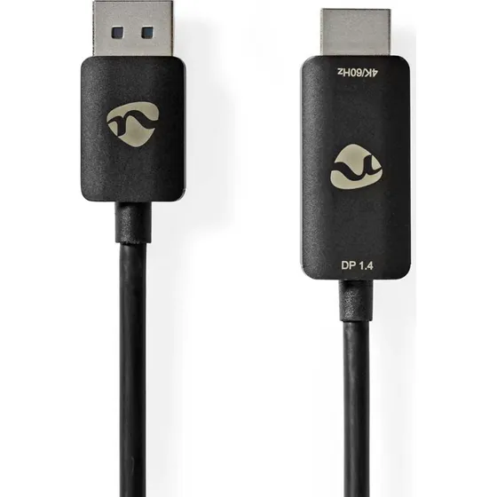 Nedis DisplayPort til HDMI 8K@30Hz Adapter 1,80 m Nikkelplateret