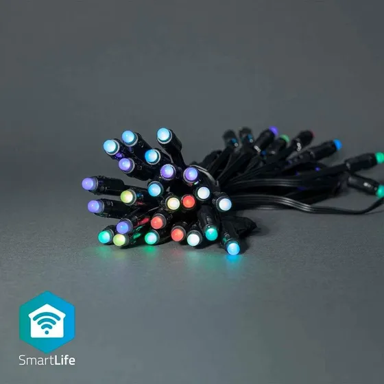 Nedis SmartLife jluelys | 48 LED | Wi-Fi | RGB | 10,8 m | Android/iOS