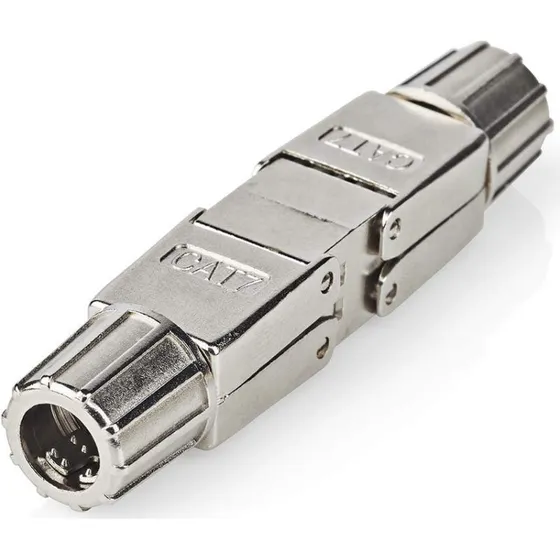 Nedis CAT7 Skærmet RJ45 Hun-Hun Lige Kobling | Metal | CCGB89020ME