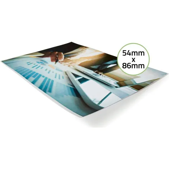 Nedis Lamineringsfilm 54x86mm 125µm PET 100 stk