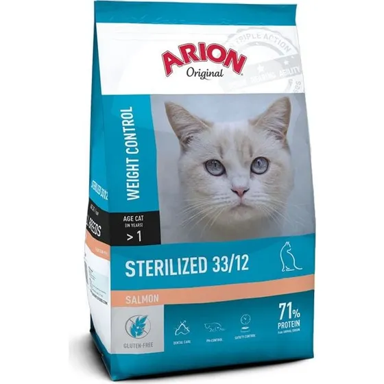Arion Original Sterilized Laks 7,5 kg