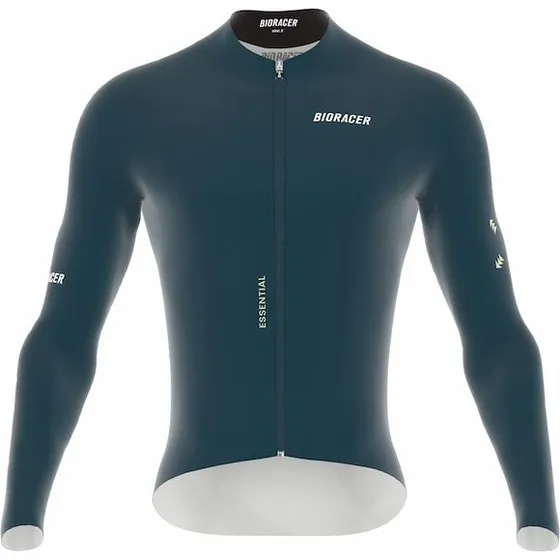 Bioracer Epic LS Cykeltrøje Længde Ærmer Graphite Blue Herre